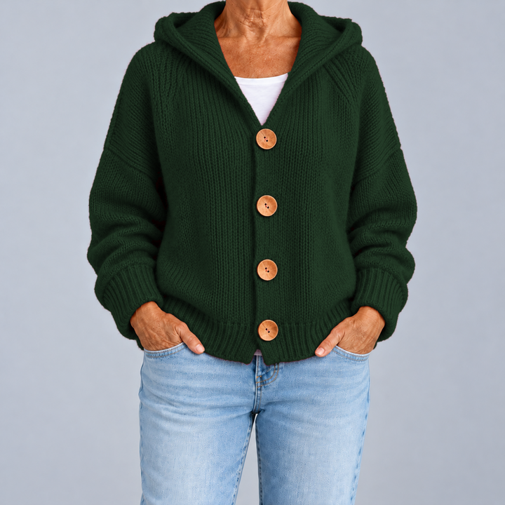 Beatrice | Cardigan ample à capuche