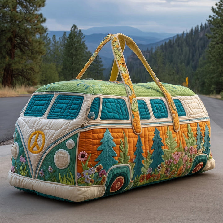 Corinne – sac de voyage matelassé au van hippie