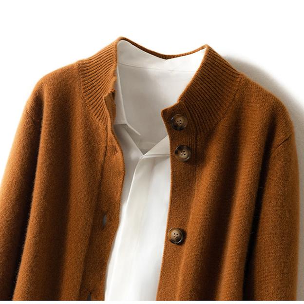 Vittoria | Cardigan à col montant et boutons