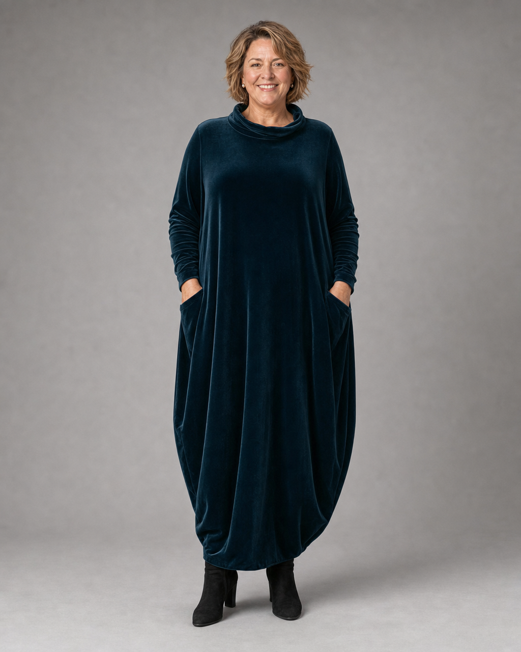 Eilene | Robe Maxi en Velours