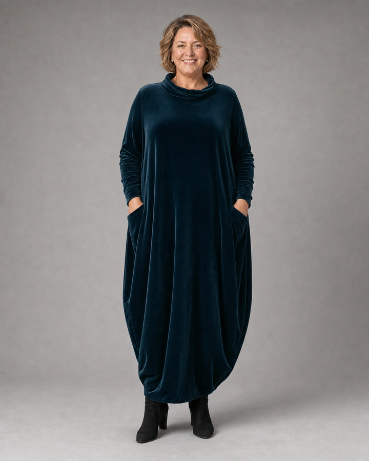 Eilene | Robe Maxi en Velours