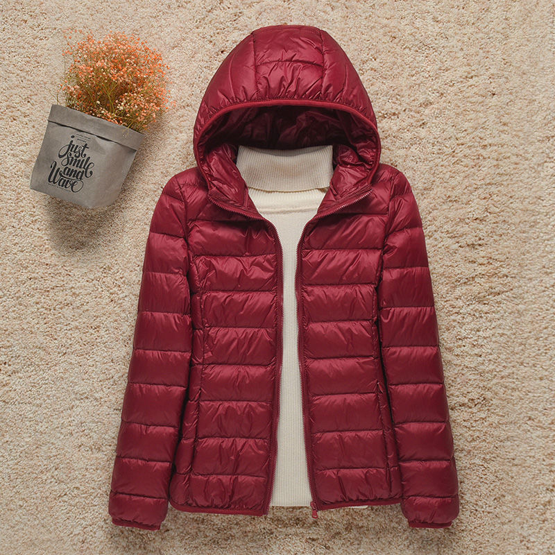 Veste matelassée à capuche ou col montant
