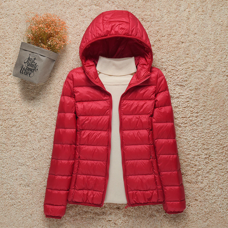 Veste matelassée à capuche ou col montant