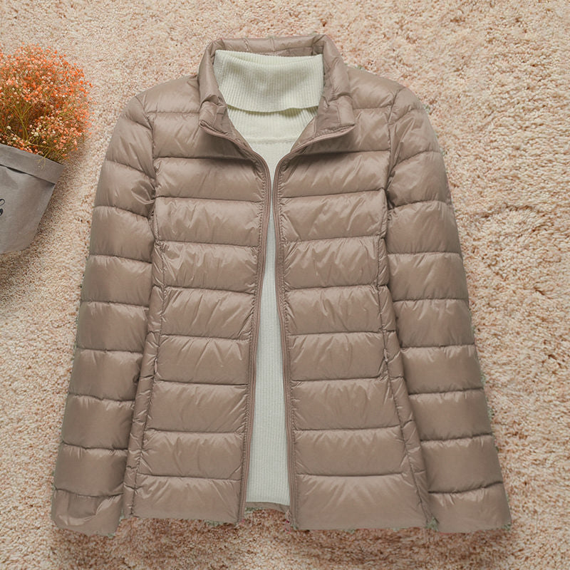 Veste matelassée à capuche ou col montant