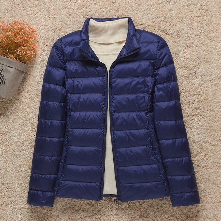 Veste matelassée à capuche ou col montant