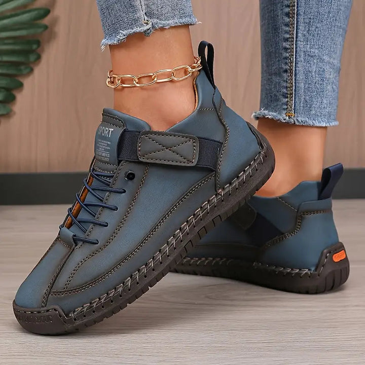 Margaux | Baskets à lacets et scratch