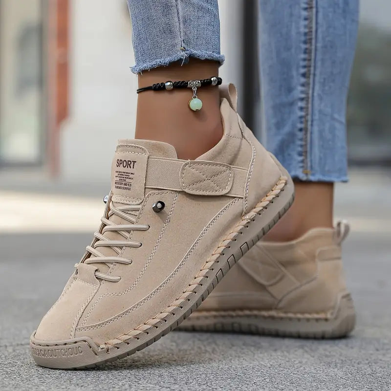 Margaux | Baskets à lacets et scratch