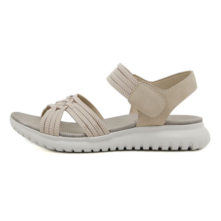 Cristina | Sandales à brides tressées croisées