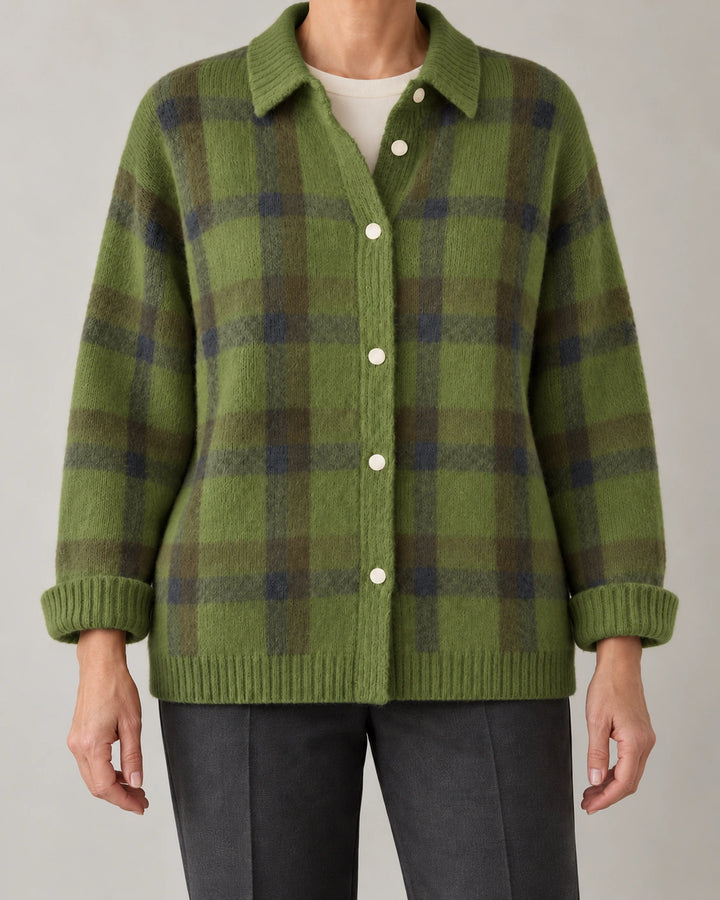 Candida | Cardigan à carreaux