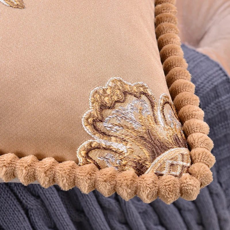 Clémence™ | Housse de coussin de luxe au charme intemporel – 48 × 48 cm