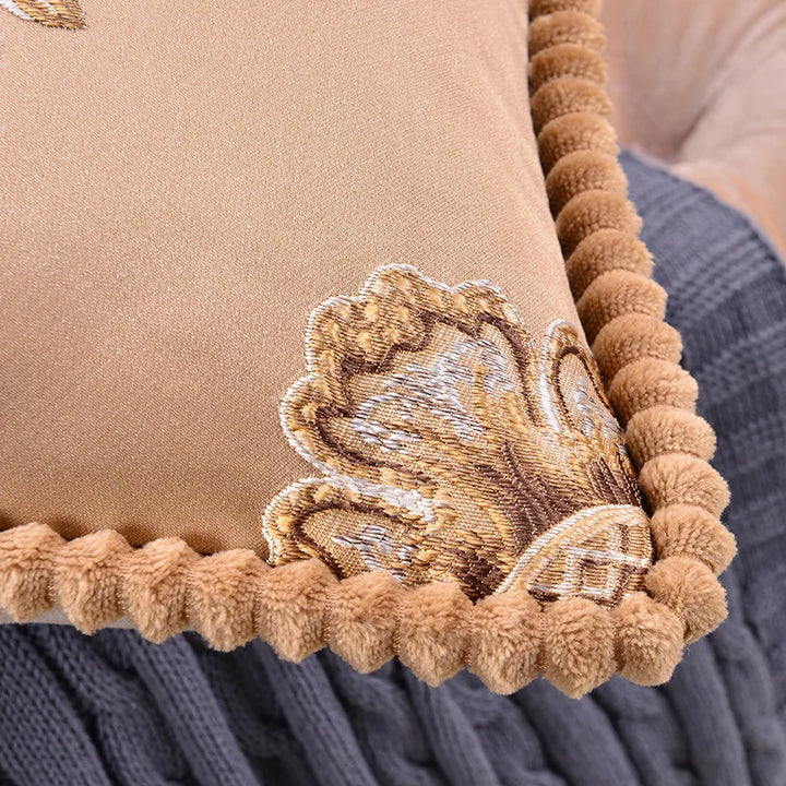 Clémence™ | Housse de coussin de luxe au charme intemporel – 48 × 48 cm