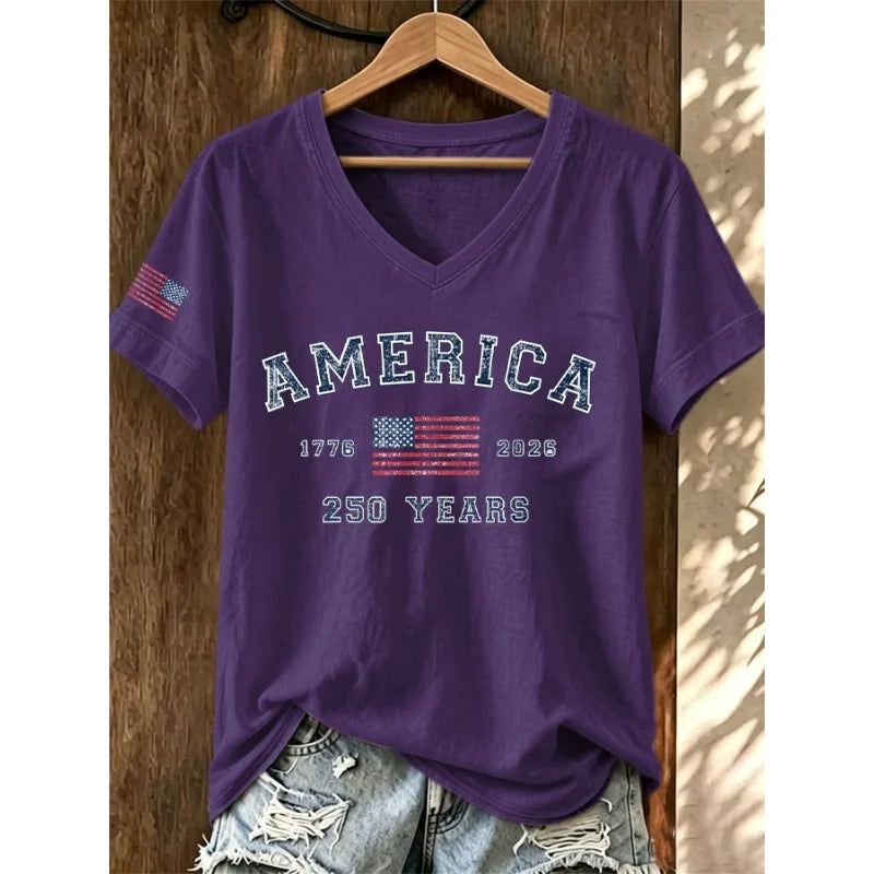 Jennifer | Femme de l'année T-shirt décontracté ample V