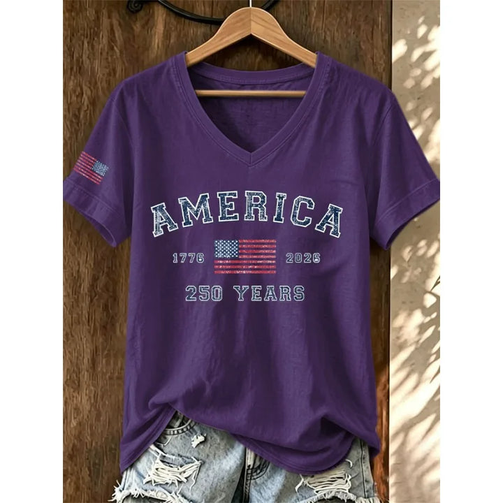 Jennifer | Femme de l'année T-shirt décontracté ample V
