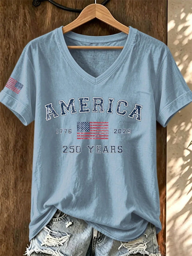 Jennifer | Femme de l'année T-shirt décontracté ample V