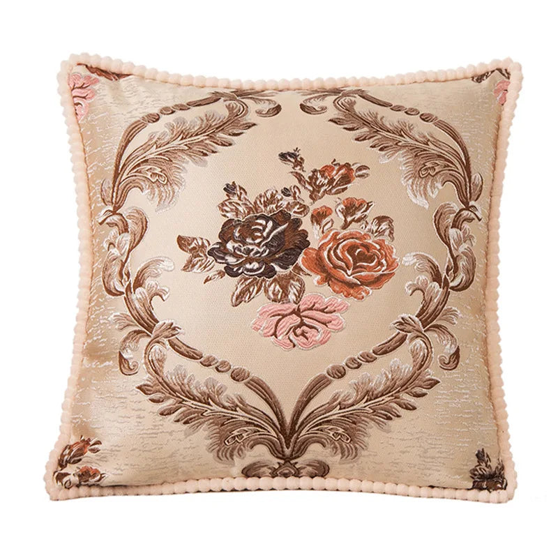 Clémence™ | Housse de coussin de luxe au charme intemporel – 48 × 48 cm