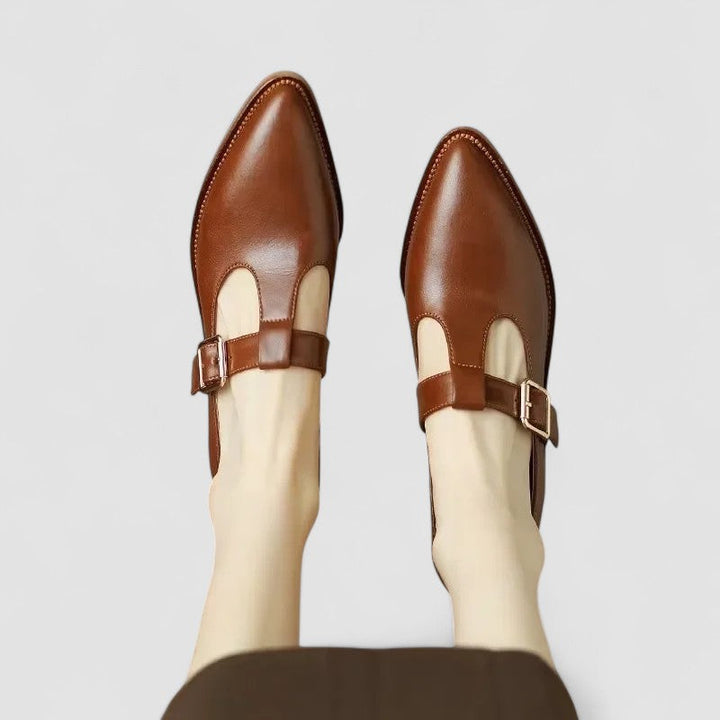 Mia | Chaussures Mary Jane à bout pointu