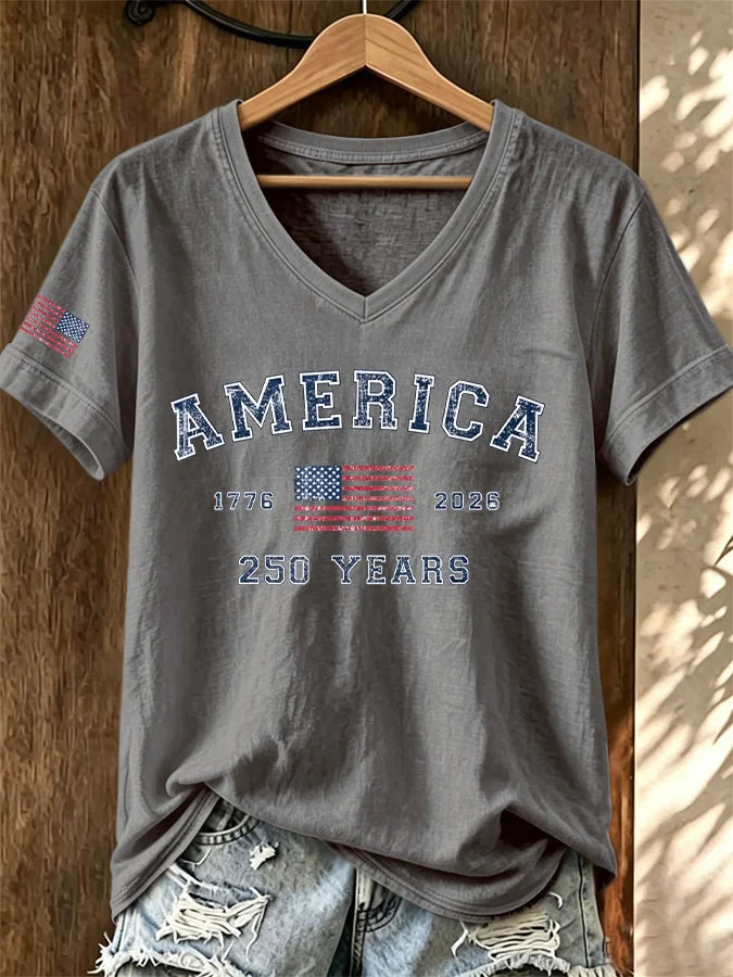 Jennifer | Femme de l'année T-shirt décontracté ample V