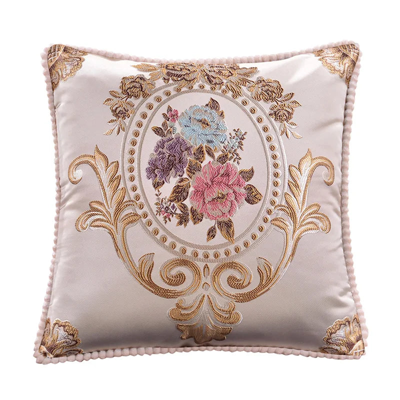 Clémence™ | Housse de coussin de luxe au charme intemporel – 48 × 48 cm