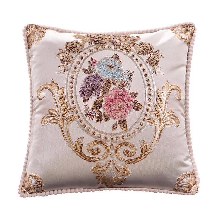 Clémence™ | Housse de coussin de luxe au charme intemporel – 48 × 48 cm