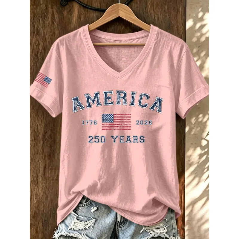 Jennifer | Femme de l'année T-shirt décontracté ample V