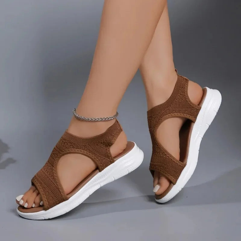 Brezza | Sandales en maille à semelle sport