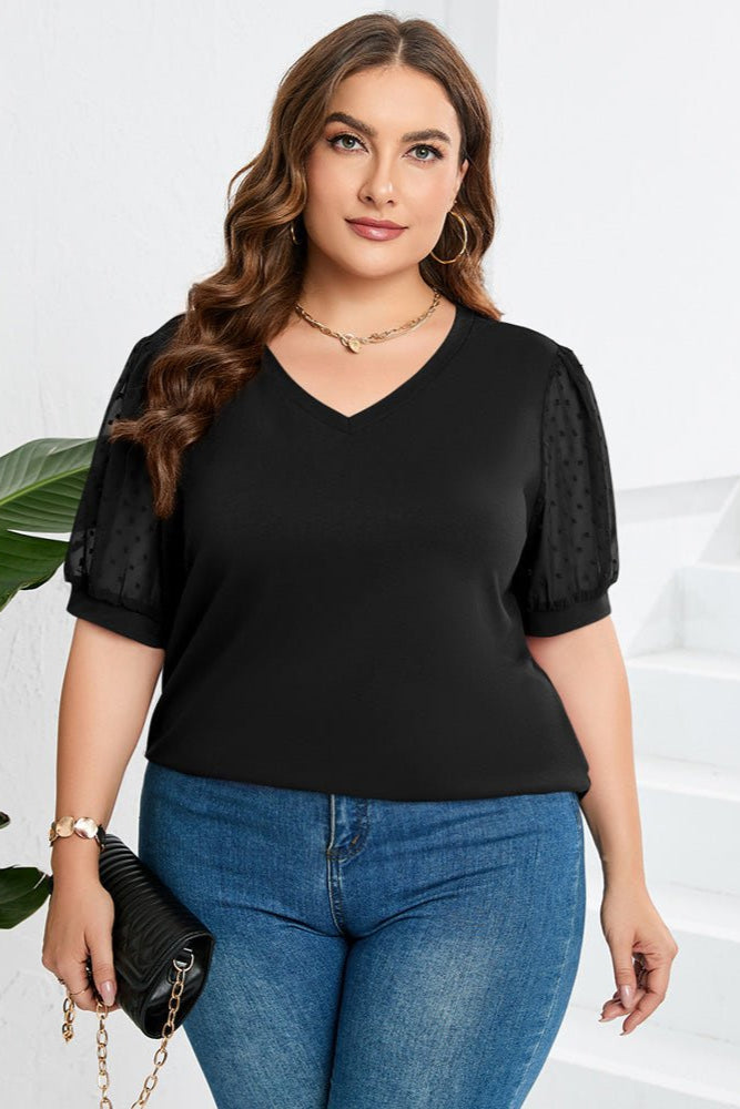 Helena | Blouse élégante col V