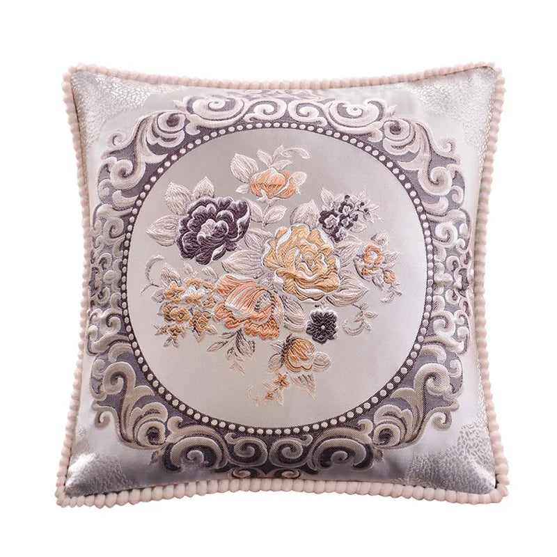 Clémence™ | Housse de coussin de luxe au charme intemporel – 48 × 48 cm