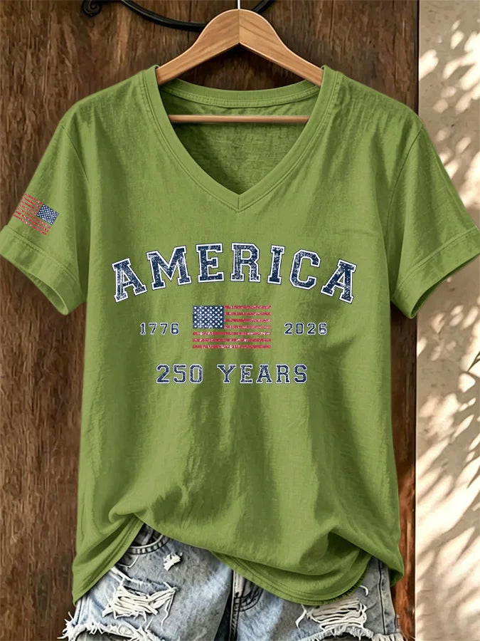 Jennifer | Femme de l'année T-shirt décontracté ample V
