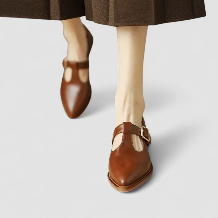 Mia | Chaussures Mary Jane à bout pointu