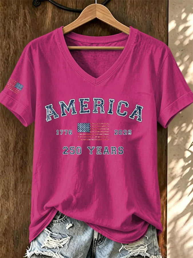 Jennifer | Femme de l'année T-shirt décontracté ample V