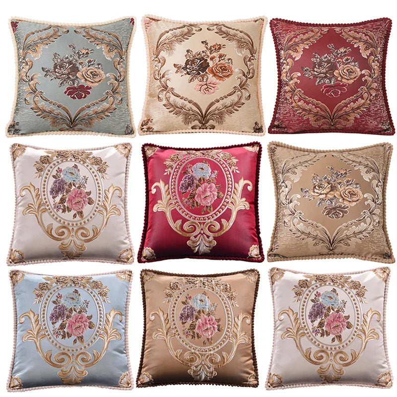Clémence™ | Housse de coussin de luxe au charme intemporel – 48 × 48 cm