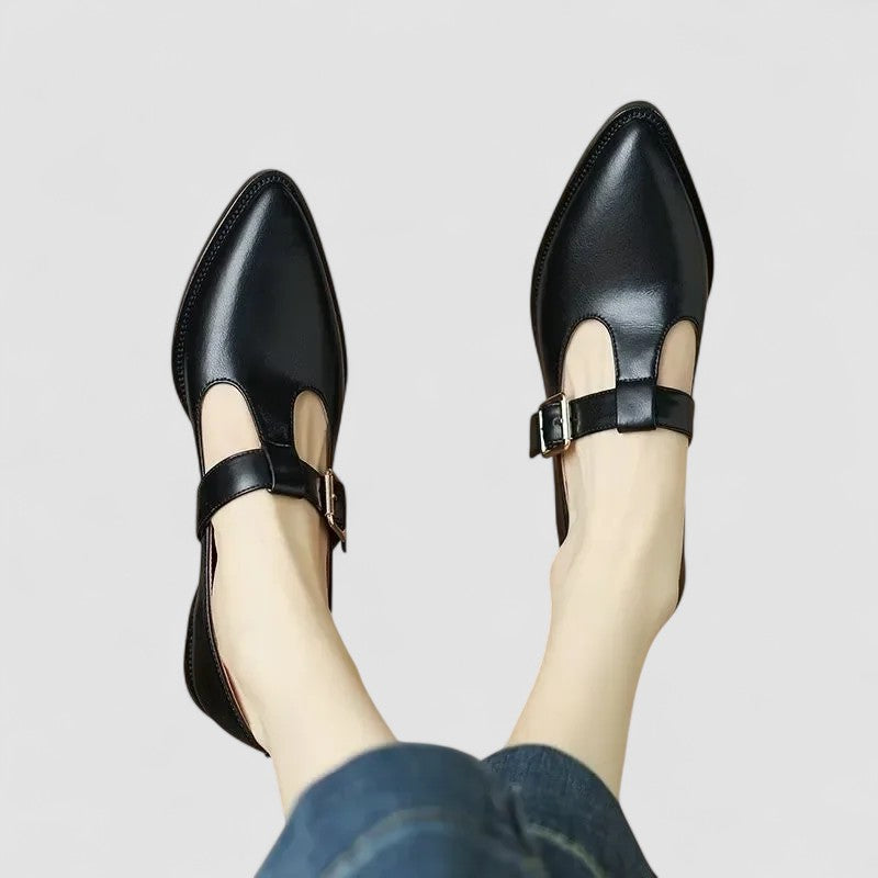 Mia | Chaussures Mary Jane à bout pointu