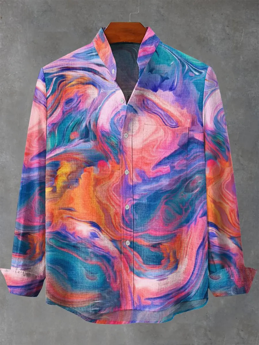 Luniere | Chemise en lin pour femmes à manches longues