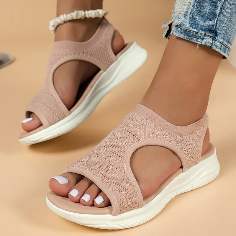 Brezza | Sandales en maille à semelle sport