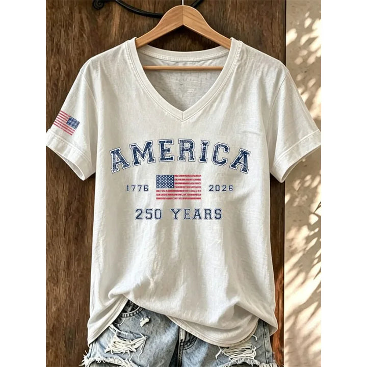 Jennifer | Femme de l'année T-shirt décontracté ample V