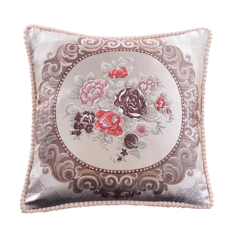 Clémence™ | Housse de coussin de luxe au charme intemporel – 48 × 48 cm