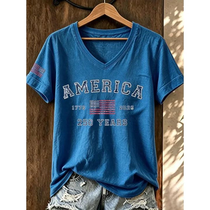 Jennifer | Femme de l'année T-shirt décontracté ample V