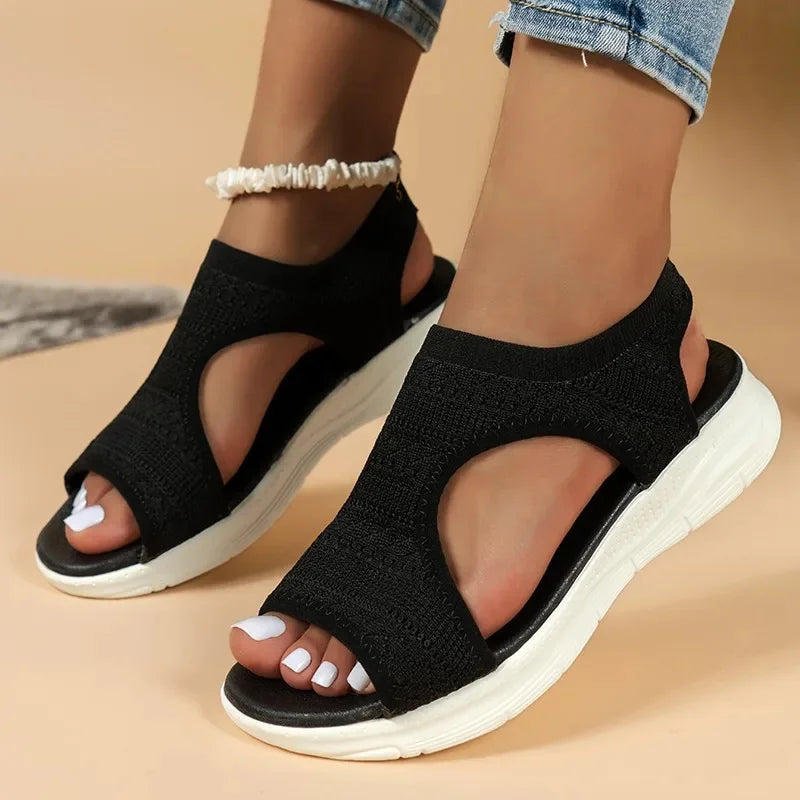 Brezza | Sandales en maille à semelle sport