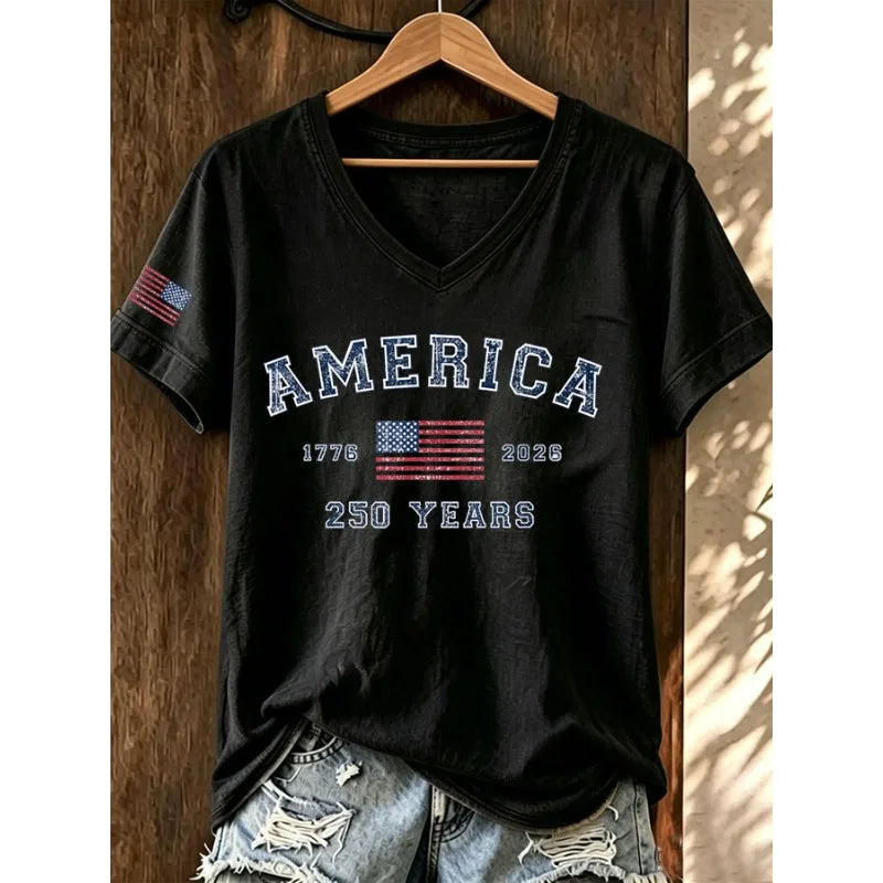 Jennifer | Femme de l'année T-shirt décontracté ample V