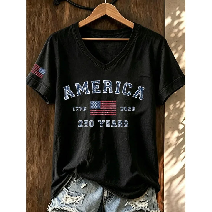 Jennifer | Femme de l'année T-shirt décontracté ample V