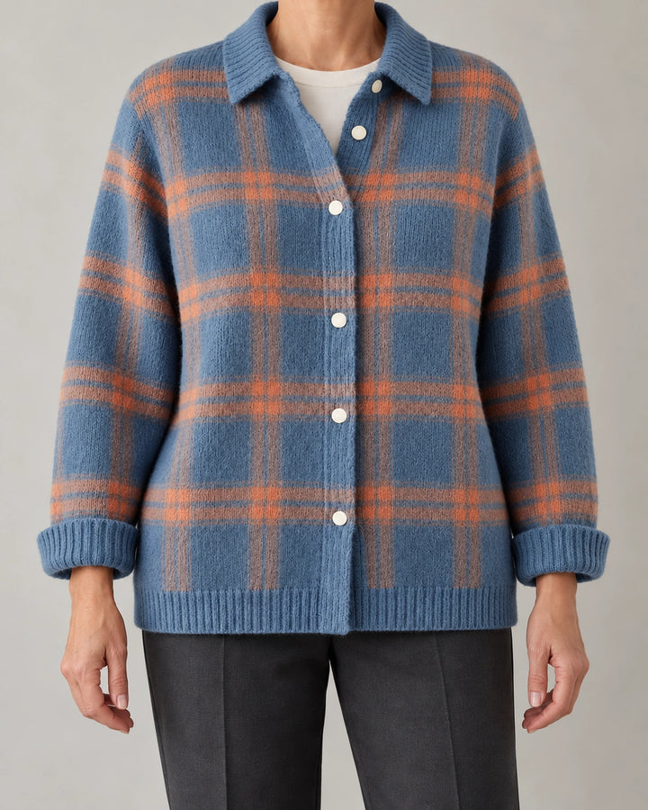 Candida | Cardigan à carreaux