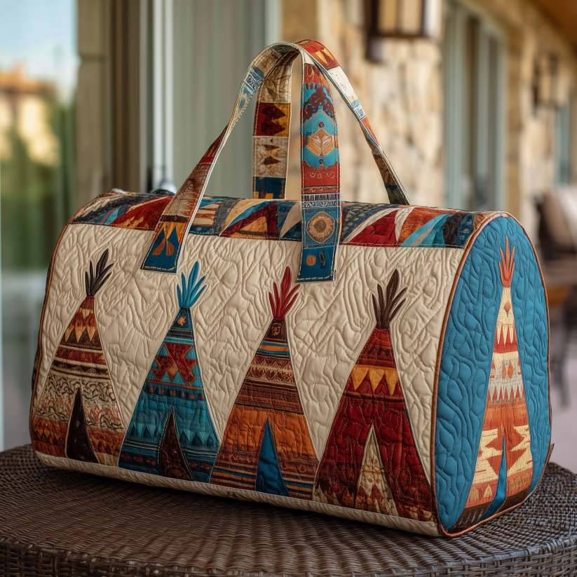 Ariane – sac de voyage matelassé collection camping – vue produit 2