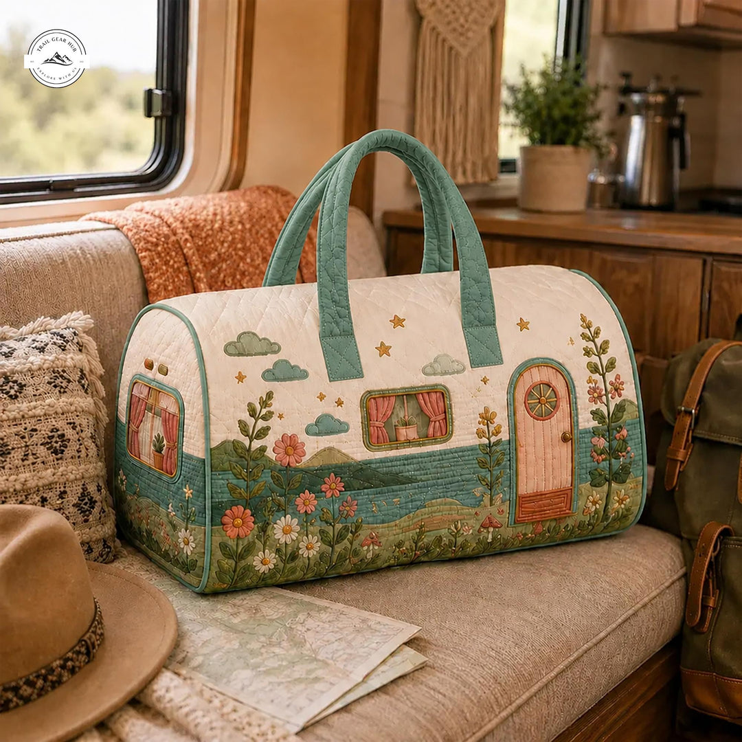 Justine – sac de voyage matelassé esprit camping