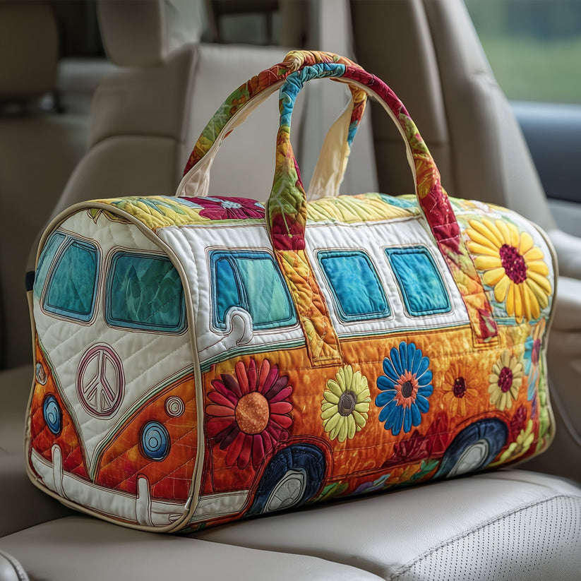 Karine – sac de voyage matelassé au van hippie