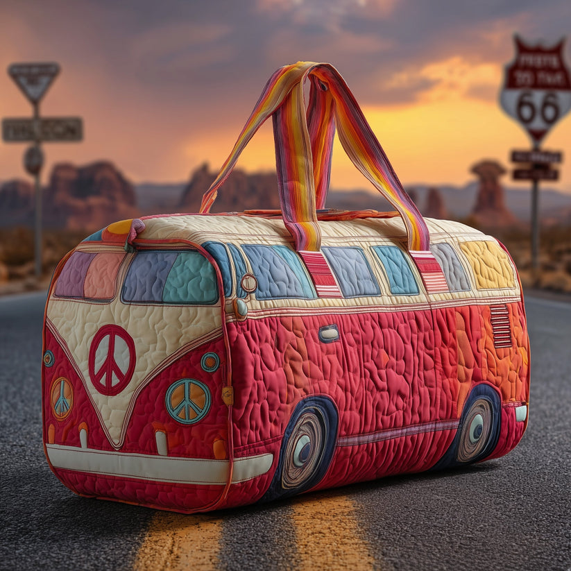 Véronique – sac de voyage matelassé au van hippie