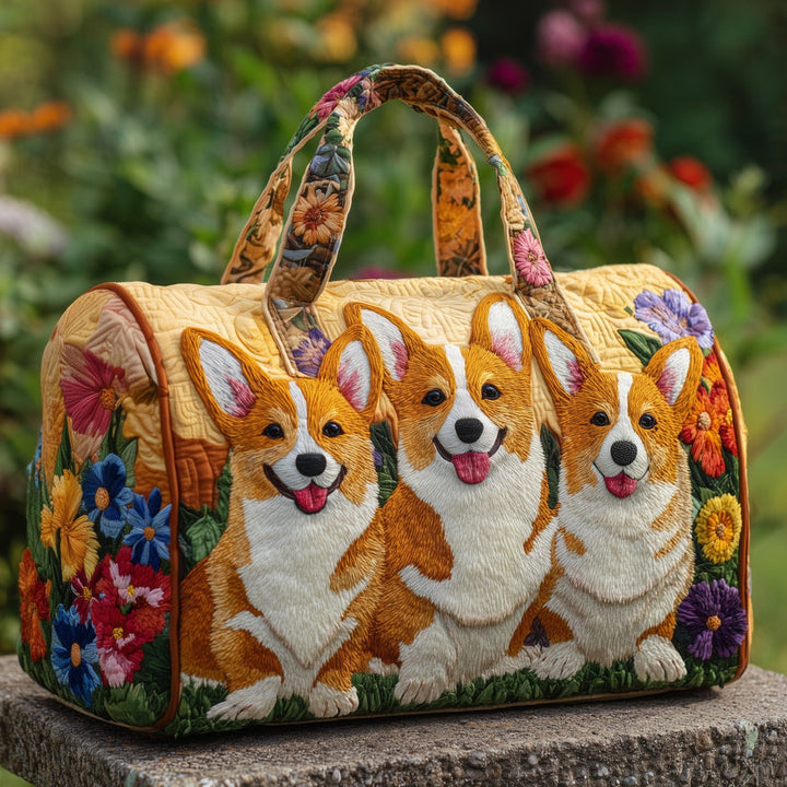 Marion – sac de voyage matelassé au Corgi