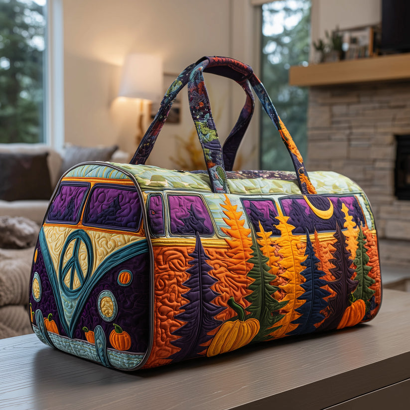 Mélanie – sac de voyage matelassé à la citrouille d’automne
