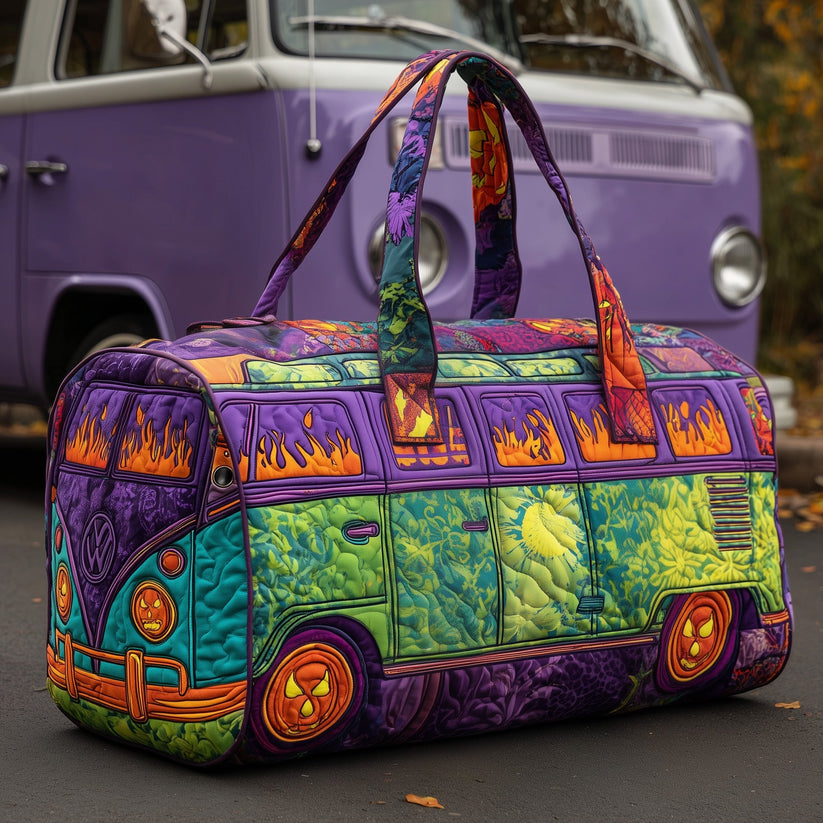 Charlotte – sac de voyage matelassé aux pins et citrouilles