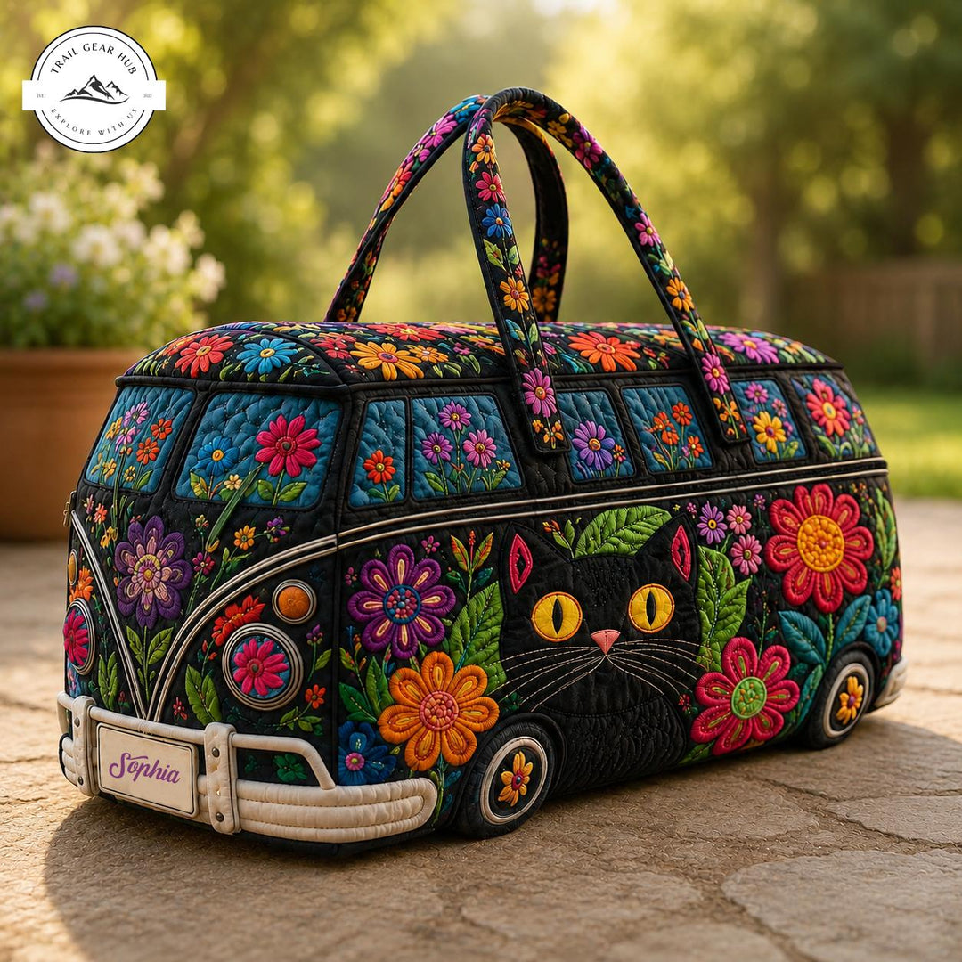 Joséphine – sac de voyage matelassé au style hippie