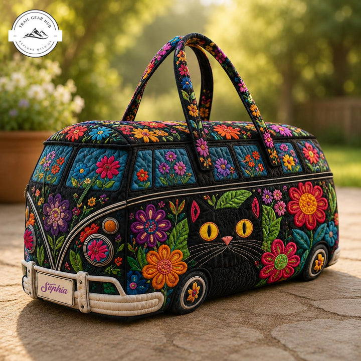 Joséphine – sac de voyage matelassé au style hippie